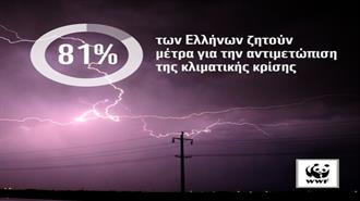 Δημοσκόπηση WWF: Το 81% των Ελλήνων Ζητά Μέτρα για την Αντιμετώπιση της Κλιματικής Κρίσης